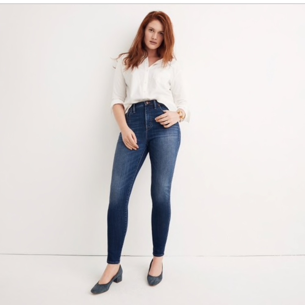 Madewell 10in High Rise Skinny Jeans sz31